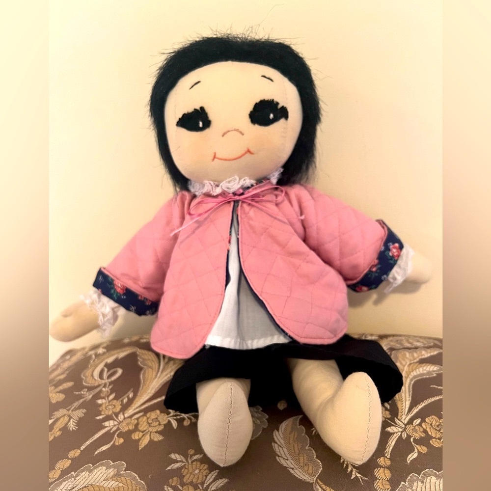 Handmade soft cloth baby doll!
